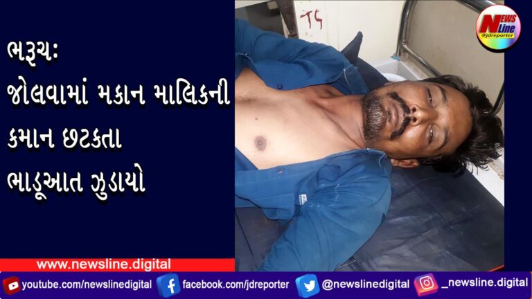 ભરૂચ: જોલવામાં મકાન માલિકની કમાન છટકતા ભાડૂઆત ઝુડાયો ભરૂચ: જોલવામાં મકાન માલિકની કમાન છટકતા ભાડૂઆત ઝુડાયો