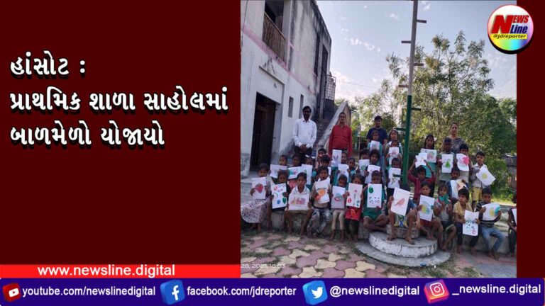 હાંસોટ :પ્રાથમિક શાળા સાહોલમાં બાળમેળો યોજાયો હાંસોટ :પ્રાથમિક શાળા સાહોલમાં બાળમેળો યોજાયો