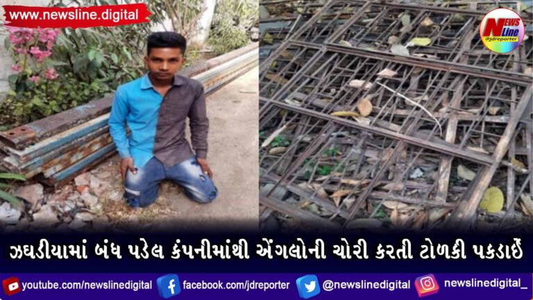 ઝઘડીયામાં બંધ પડેલ કંપનીમાંથી એંગલોની ચોરી કરતી ટોળકી પકડાઇ ઝઘડીયામાં બંધ પડેલ કંપનીમાંથી એંગલોની ચોરી કરતી ટોળકી પકડાઇ