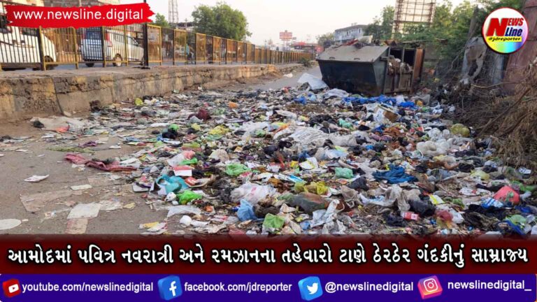 આમોદમાં પવિત્ર નવરાત્રી અને રમઝાનના તહેવારો ટાણે ઠેરઠેર ગંદકીનું સામ્રાજ્ય આમોદમાં પવિત્ર નવરાત્રી અને રમઝાનના તહેવારો ટાણે ઠેરઠેર ગંદકીનું સામ્રાજ્ય