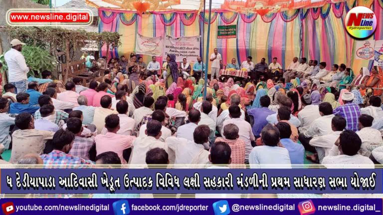 ધ દેડીયાપાડા આદિવાસી ખેડૂત ઉત્પાદક વિવિધ લક્ષી સહકારી મંડળીની પ્રથમ સાધારણ સભા યોજાઈ ધ દેડીયાપાડા આદિવાસી ખેડૂત ઉત્પાદક વિવિધ લક્ષી સહકારી મંડળીની પ્રથમ સાધારણ સભા યોજાઈ