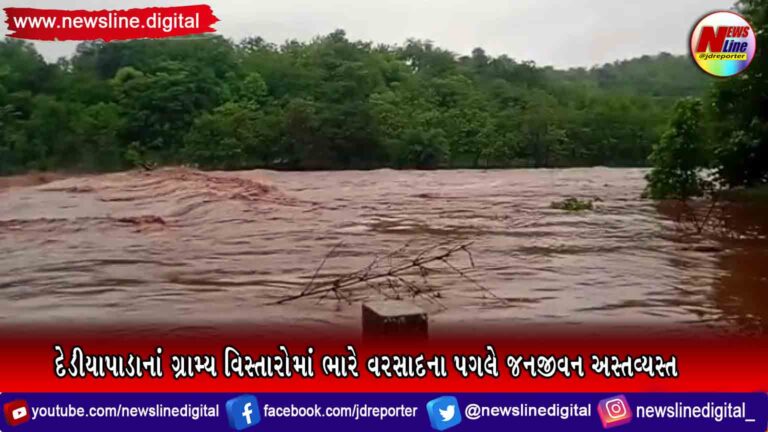 દેડીયાપાડાનાં ગ્રામ્ય વિસ્તારોમાં ભારે વરસાદના પગલે જનજીવન અસ્તવ્યસ્ત દેડીયાપાડાનાં ગ્રામ્ય વિસ્તારોમાં ભારે વરસાદના પગલે જનજીવન અસ્તવ્યસ્ત