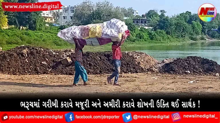 ભરૂચમાં ગરીબી કરાવે મજૂરી અને અમીરી કરાવે શોખની ઉક્તિ થઈ સાર્થક !
