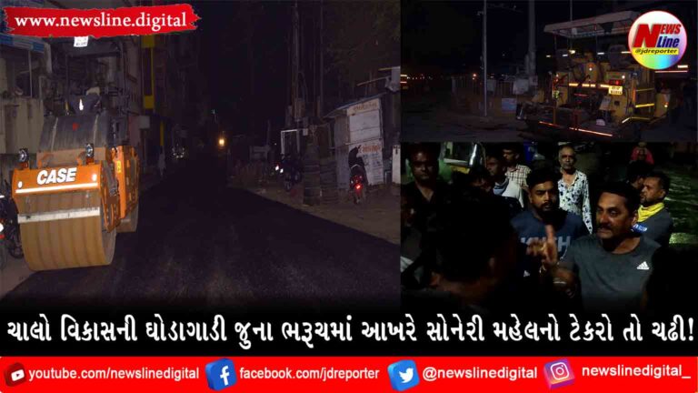 ચાલો વિકાસની ઘોડાગાડી જુના ભરૂચમાં આખરે સોનેરી મહેલનો ટેકરો તો ચઢી! ચાલો વિકાસની ઘોડાગાડી જુના ભરૂચમાં આખરે સોનેરી મહેલનો ટેકરો તો ચઢી!