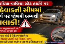 ઝઘડિયા-વાલિયા સ્ટેટ હાઈવે પર વંઠેવાડની સીમમાં માર્ગ પર જોખમી બમ્પથી હાલાકી!