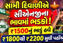 સામી દિવાળીએ સીએનજીના ભાવમાં ભડકો!