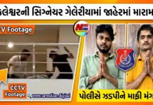 અંકલેશ્વરની સિગ્નેચર ગેલેરીયામાં જાહેરમાં મારામારી!