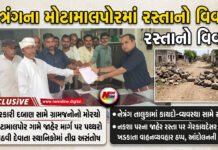 નેત્રંગના મોટામાલપોરમાં રસ્તાનો વિવાદ!